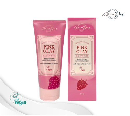 Pink Clay Anti-Trouble Facial Foam