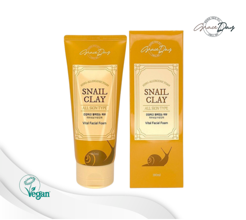 Snail Clay Vital Facial Foam