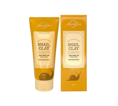 Grace_Day Snail Clay Vital Facial Foam