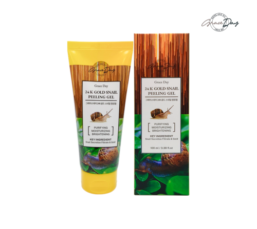 24K Gold Snail Peeling Gel
