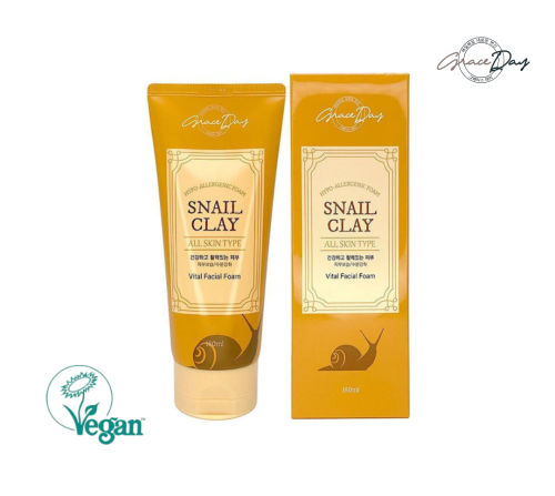 Snail Clay Vital Facial Foam