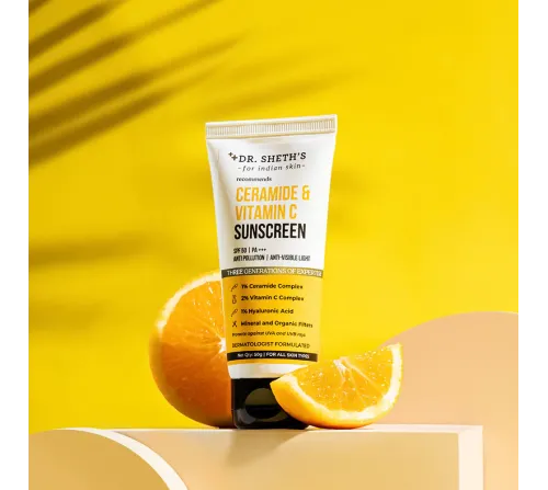 Dr. Sheth'S Cermaide & Vitamin C Suncreen